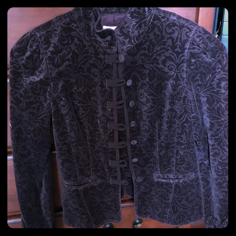 Velvet blazer